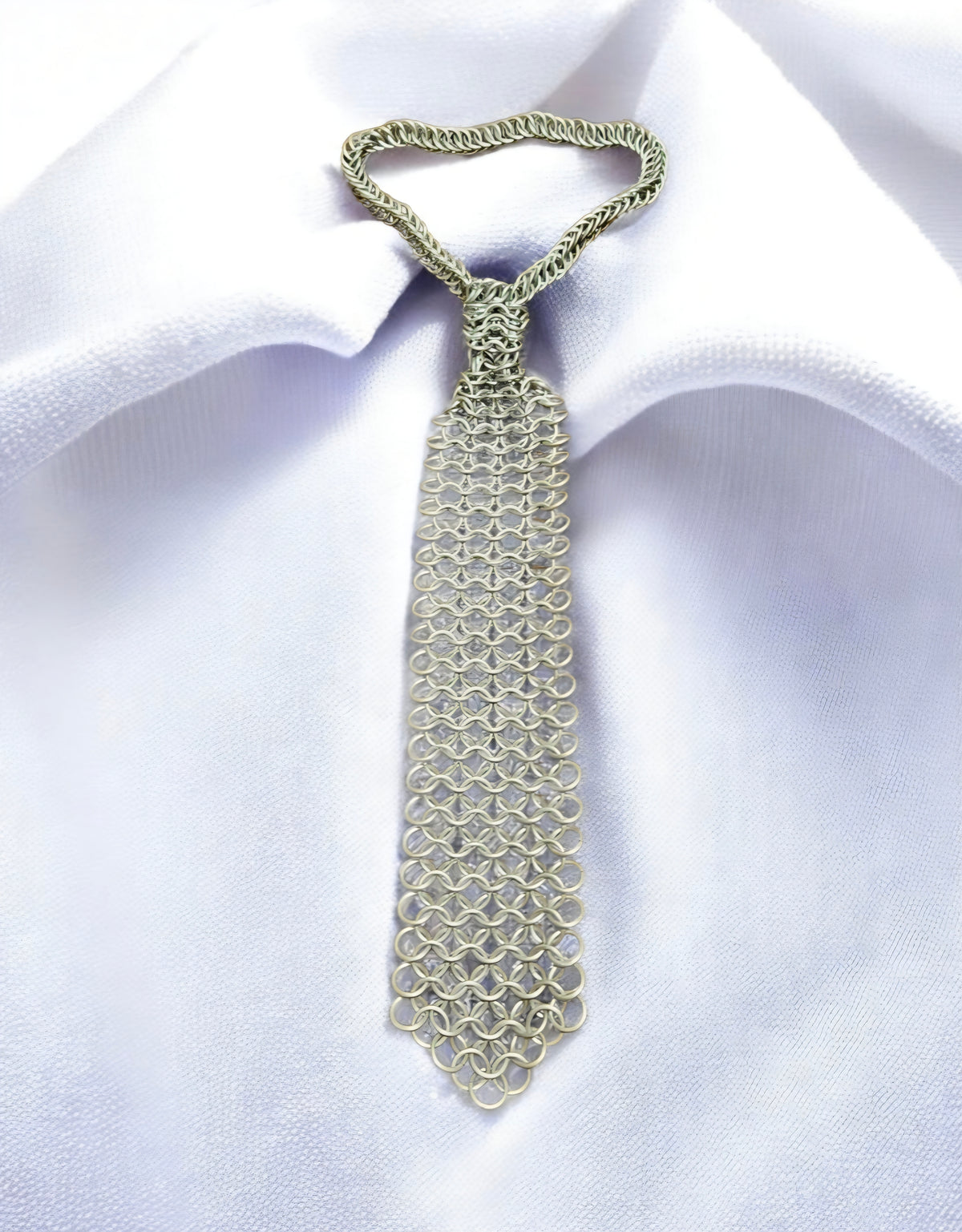 Chainmaille Tie Necklace